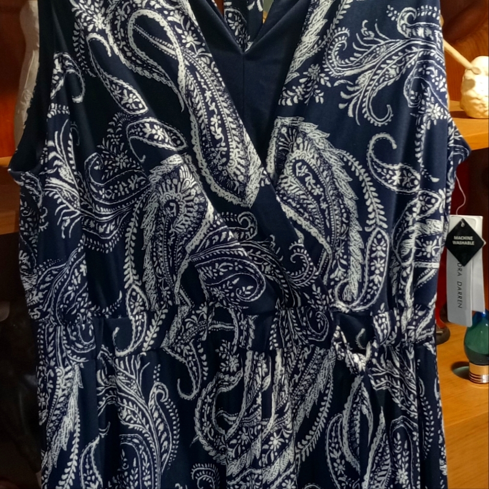 Sandra Darren Jumpsuit NWT 1X - Picture 3 of 8